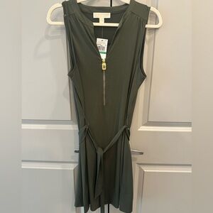 NWT MICHAEL KORS DRESS WITH TIE BELT